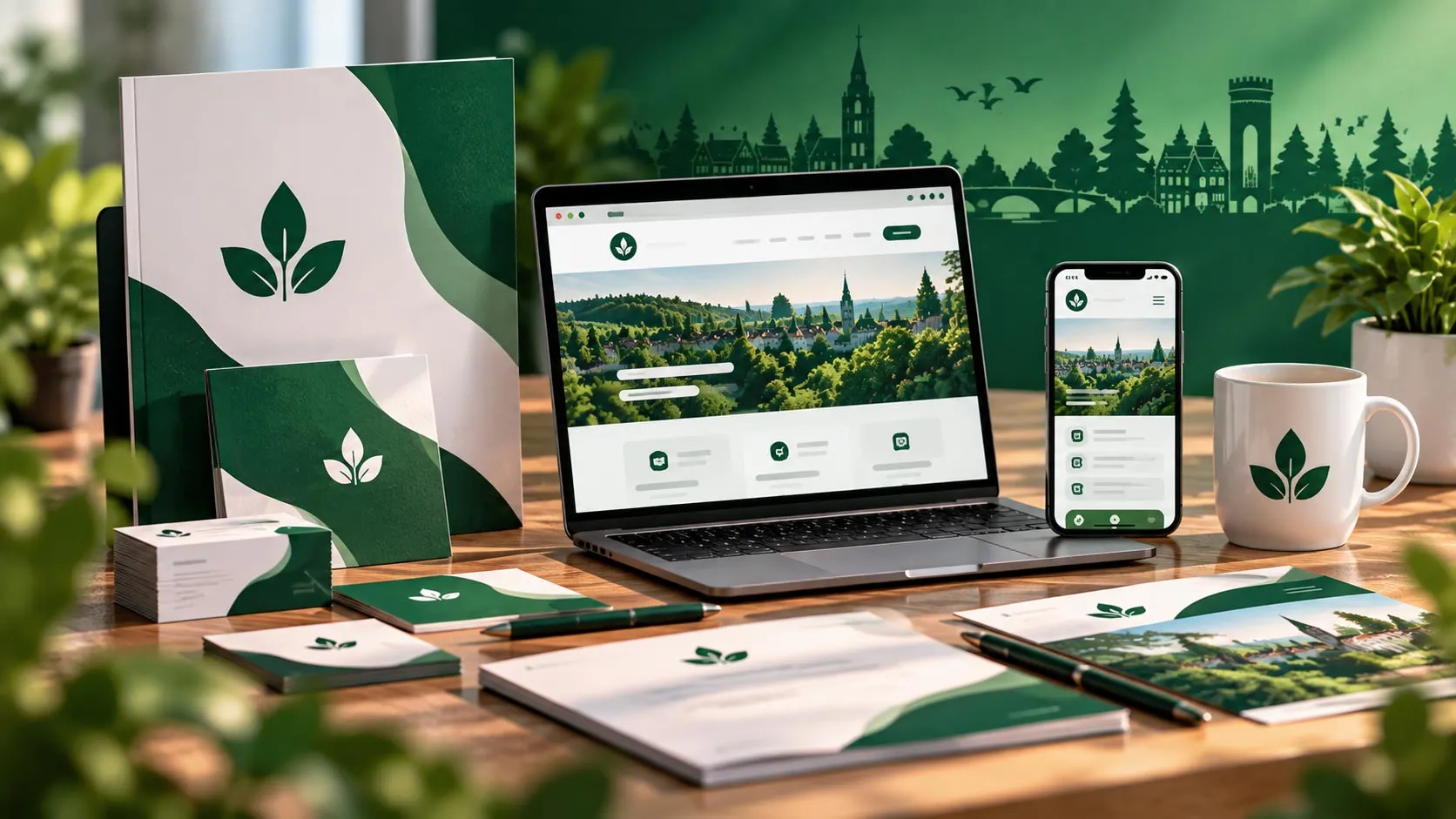 Corporate Design für Print und Digital aus Eberswalde