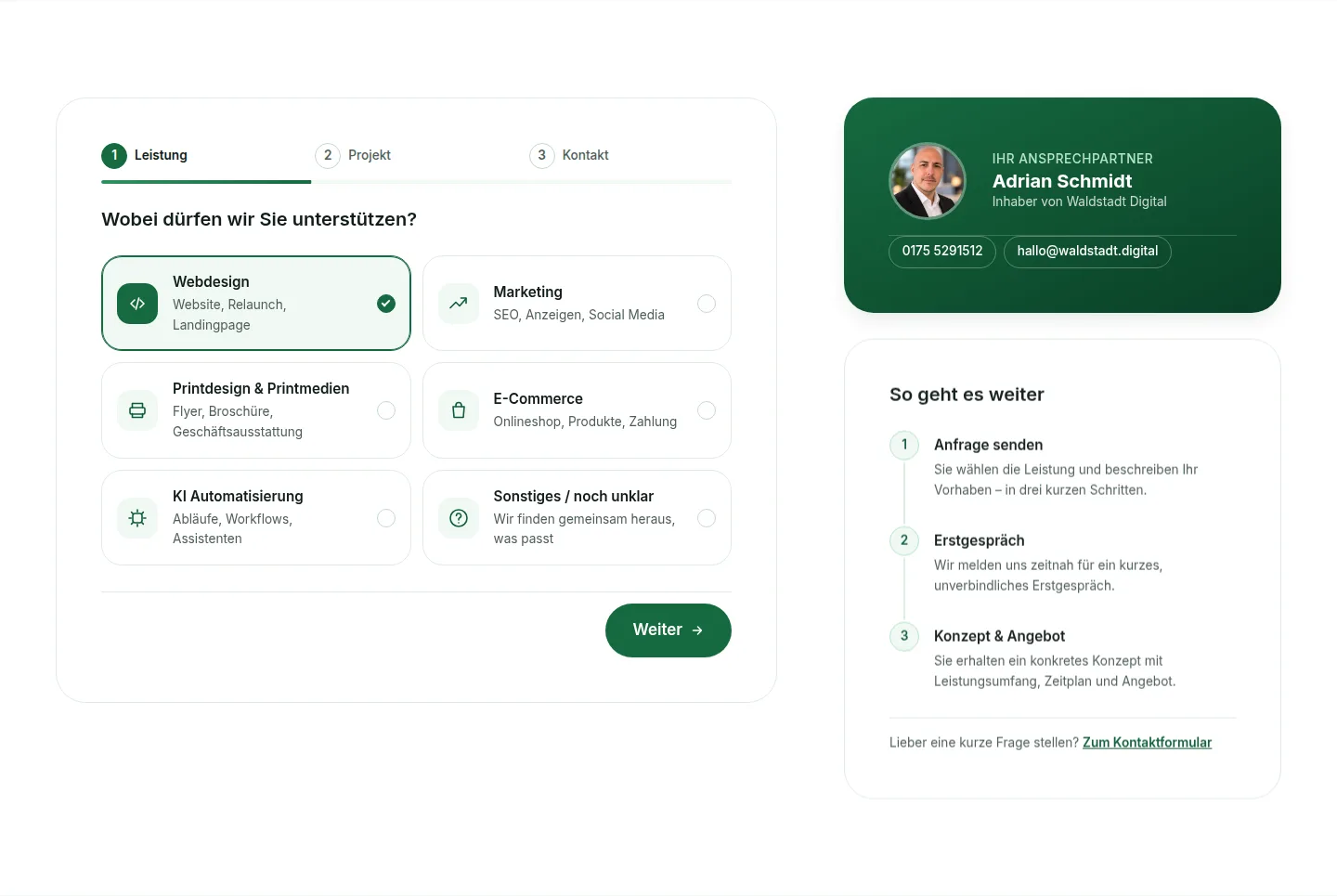 Webdesign Eberswalde: Waldstadt Digital – Angebot anfordern